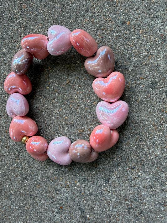 Jumbo Heart Bracelet