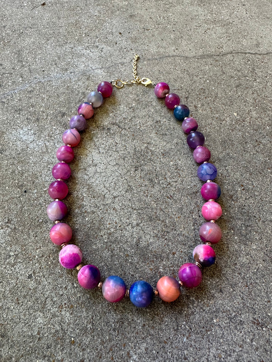Chunky Beaded Necklace