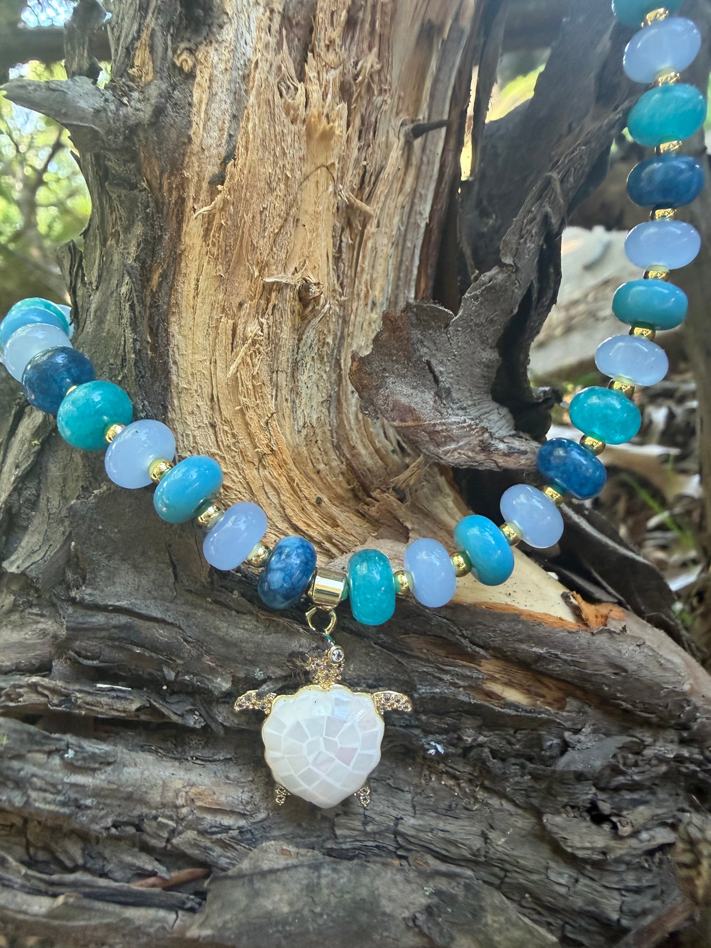 Beaded Necklace-Turtle