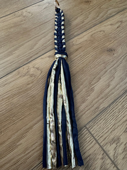 Metallic Wrapped Keychain/Bag Charm