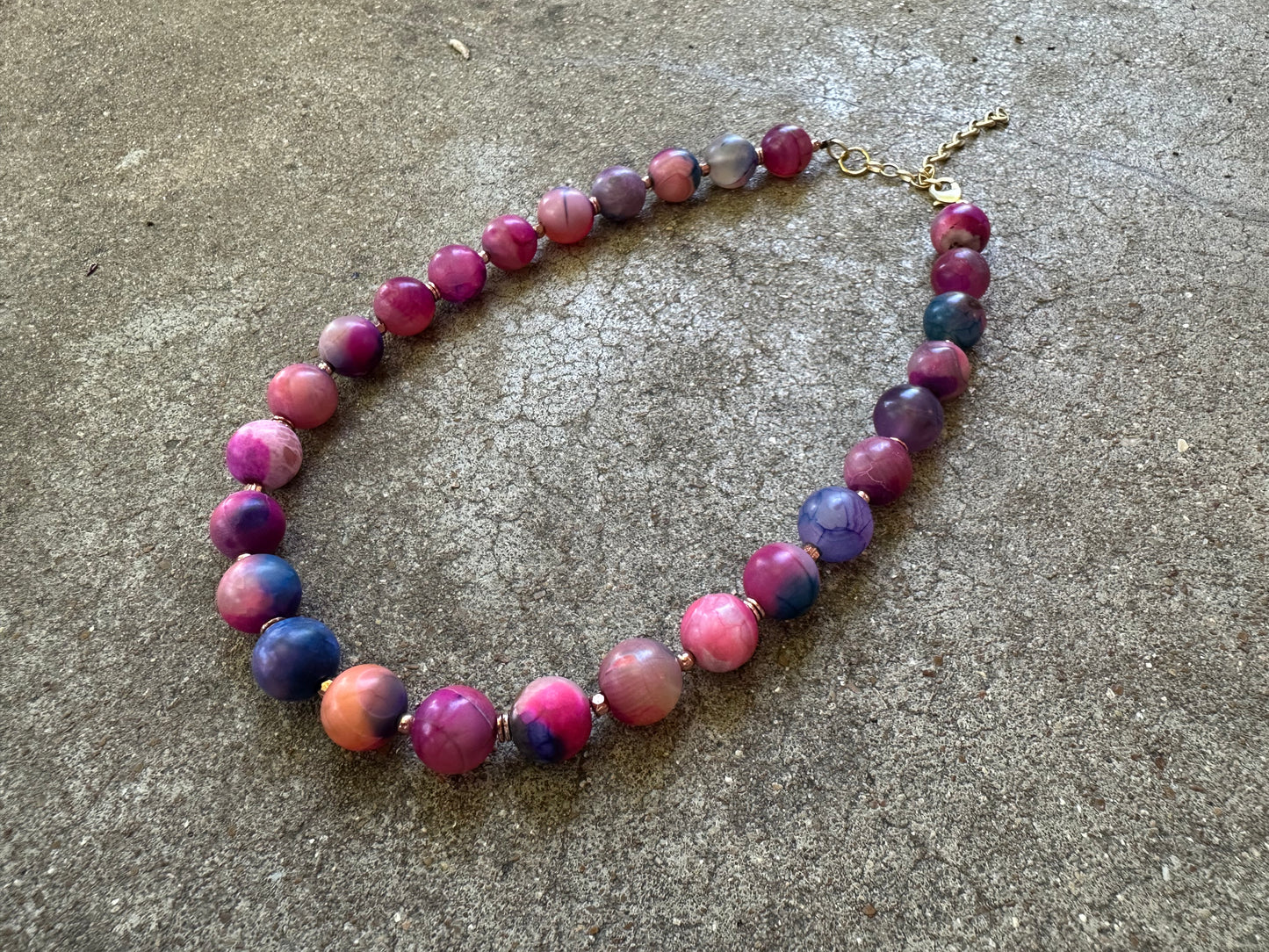Chunky Beaded Necklace