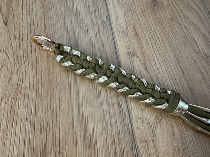 Metallic Wrapped Keychain/Bag Charm