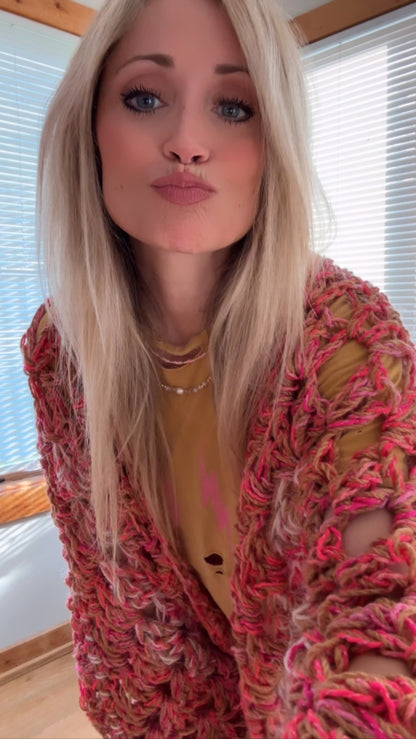Petal Pop Cardi