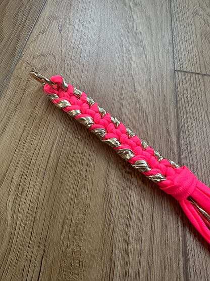 Metallic Wrapped Keychain/Bag Charm