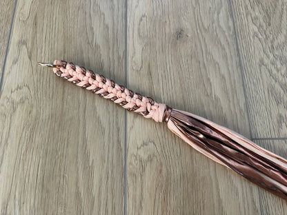 Metallic Wrapped Keychain/Bag Charm