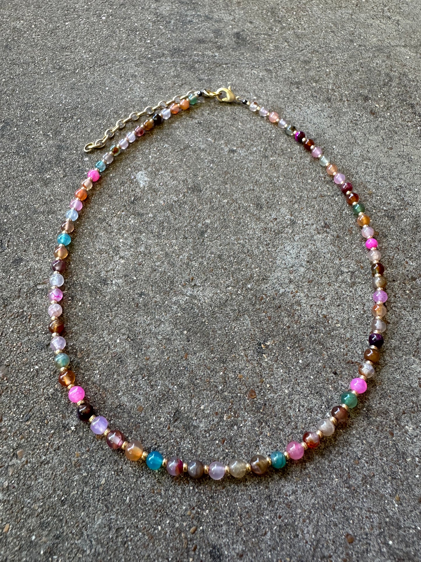 Dainty Beaded Necklace