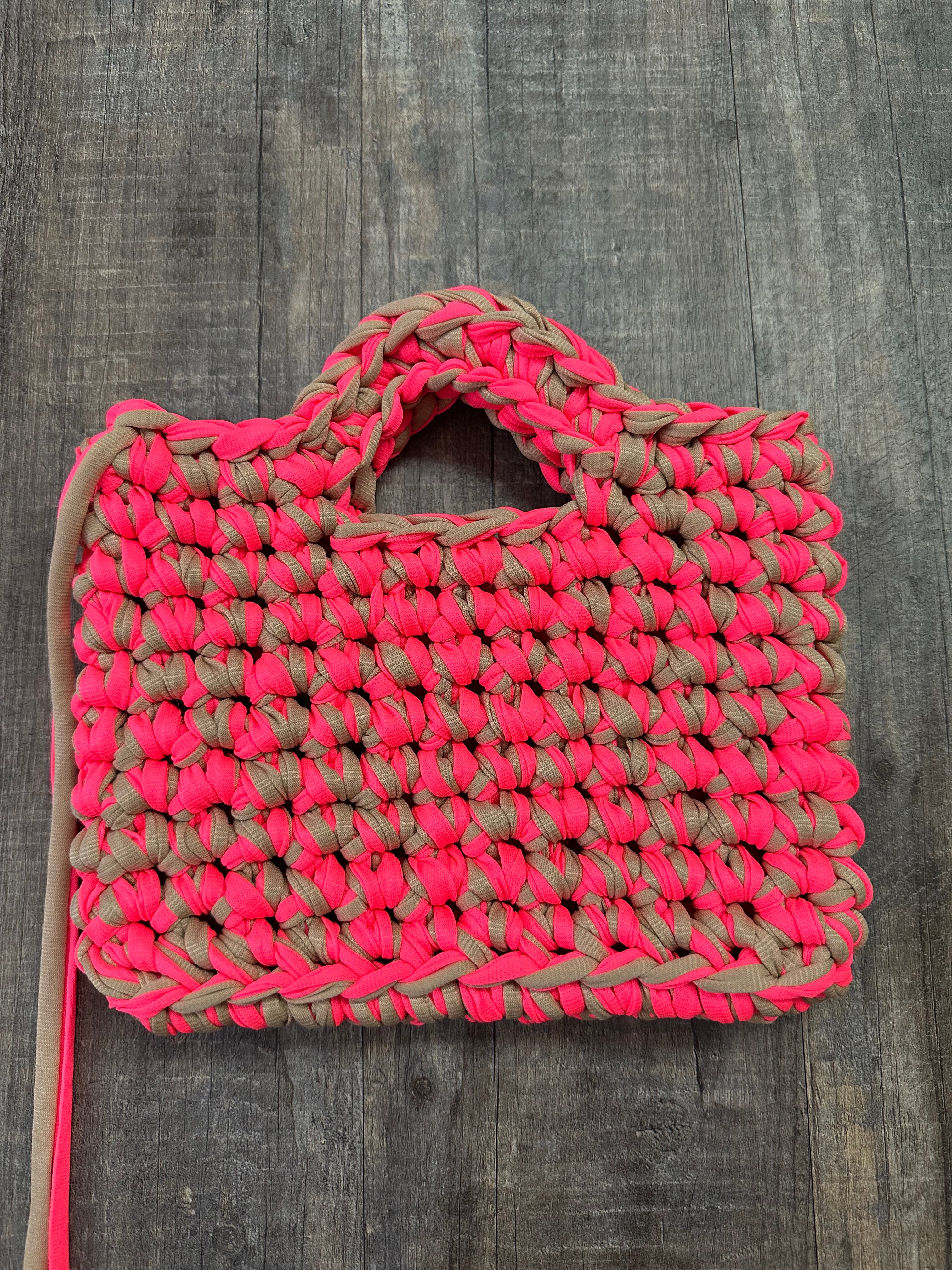 Neon Pink bag!