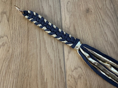 Metallic Wrapped Keychain/Bag Charm