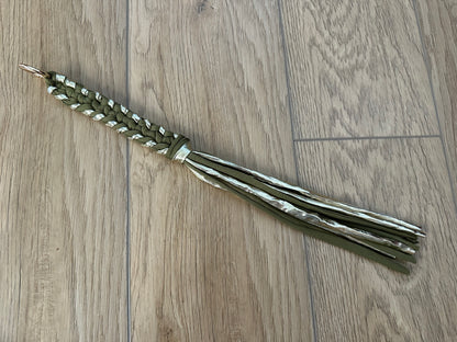 Metallic Wrapped Keychain/Bag Charm