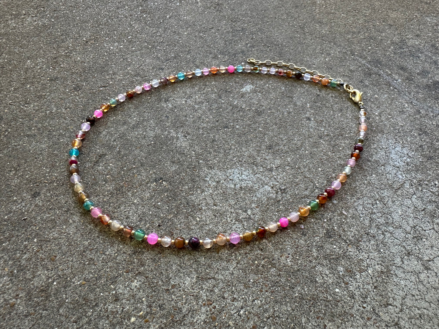 Dainty Beaded Necklace