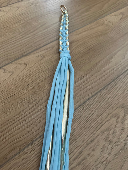 Metallic Wrapped Keychain/Bag Charm