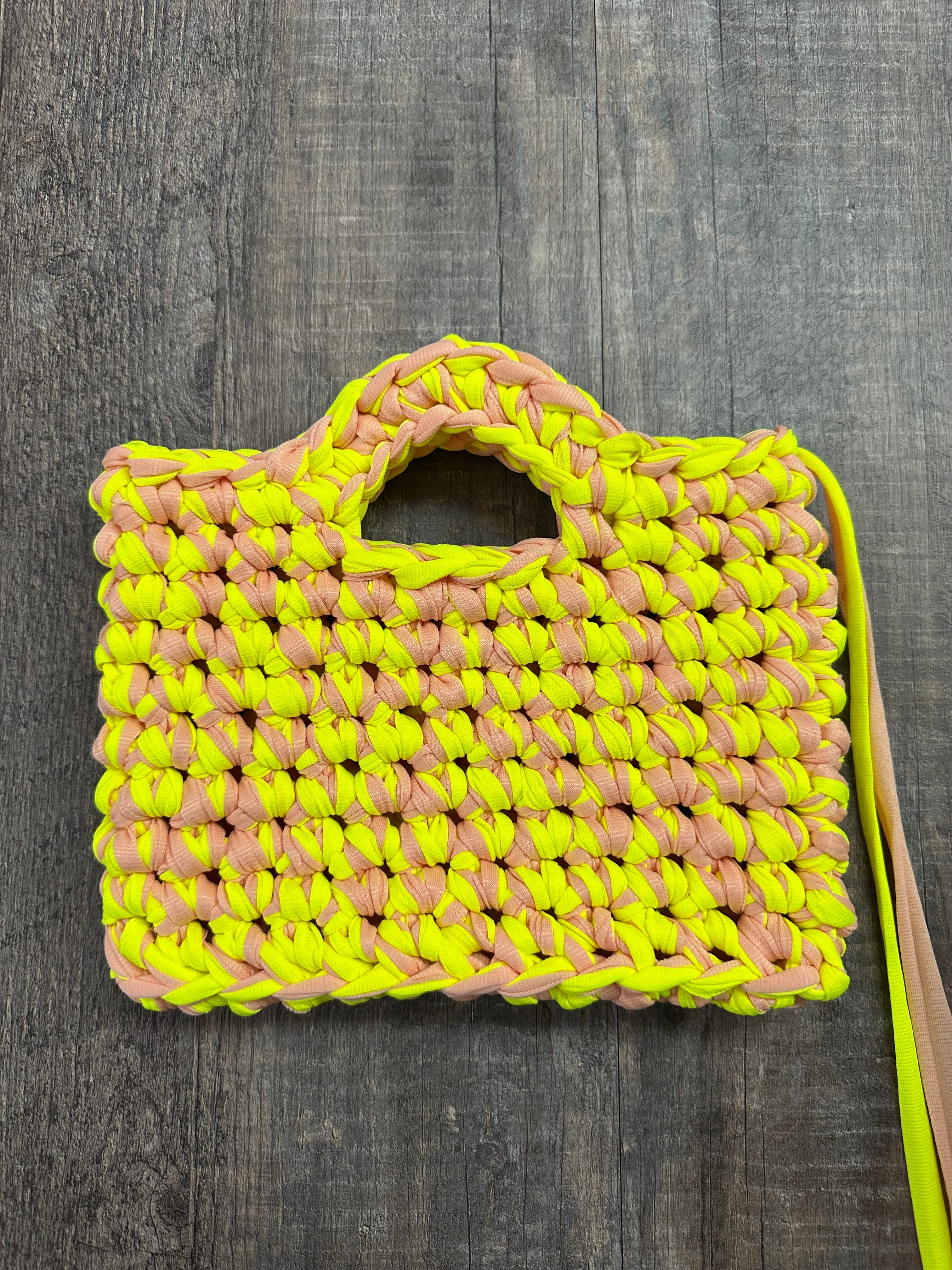 Neon Yellow bag!