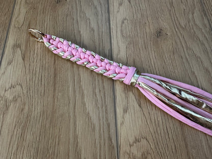 Metallic Wrapped Keychain/Bag Charm