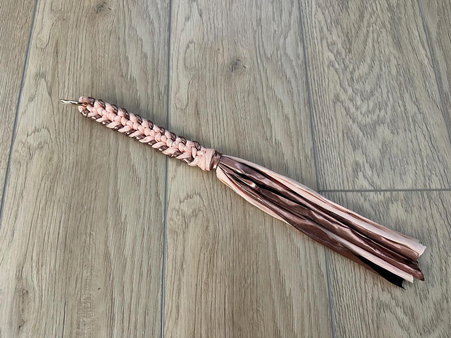 Metallic Wrapped Keychain/Bag Charm