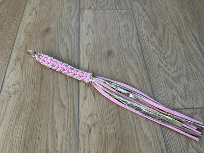 Metallic Wrapped Keychain/Bag Charm