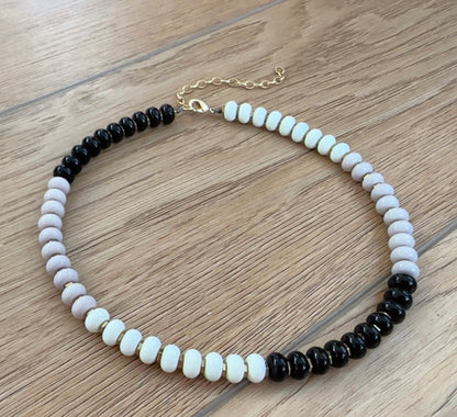 Beaded Necklace- Neutral Mood