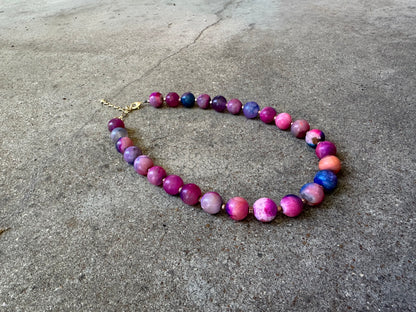 Chunky Beaded Necklace