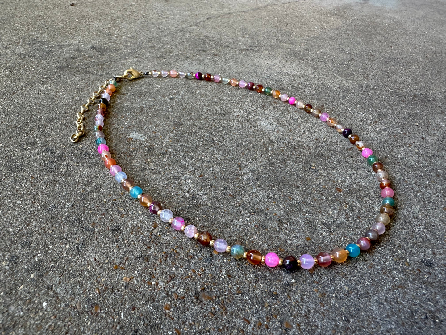 Dainty Beaded Necklace