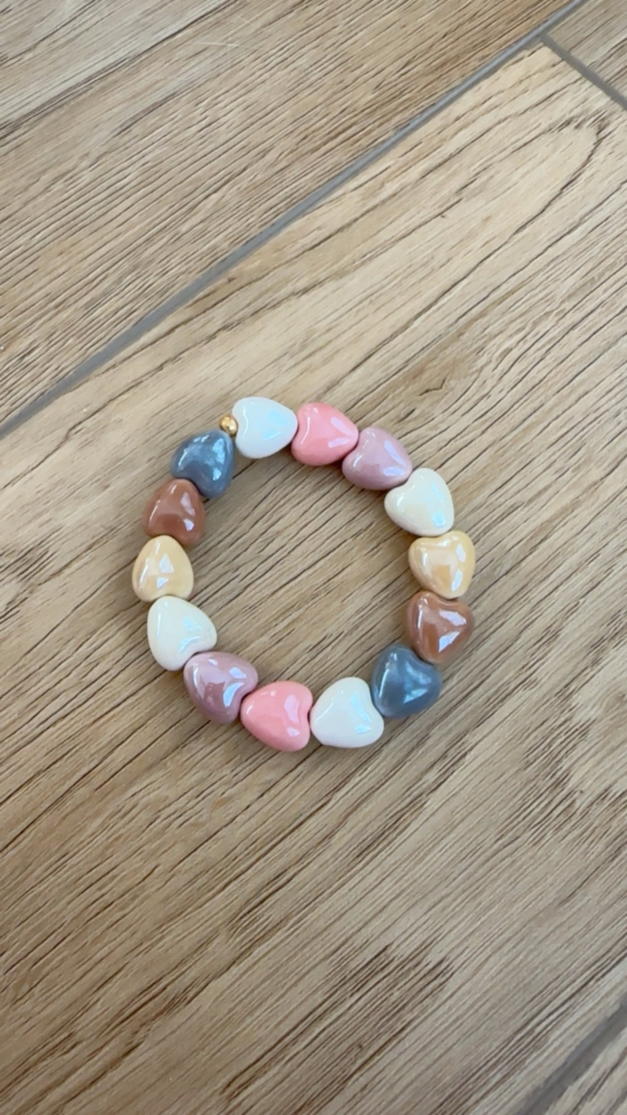 Heart Bracelet – Neutral Mix