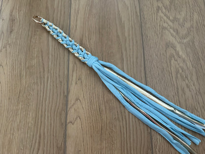 Metallic Wrapped Keychain/Bag Charm