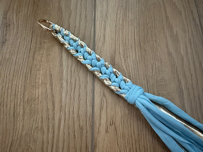 Metallic Wrapped Keychain/Bag Charm