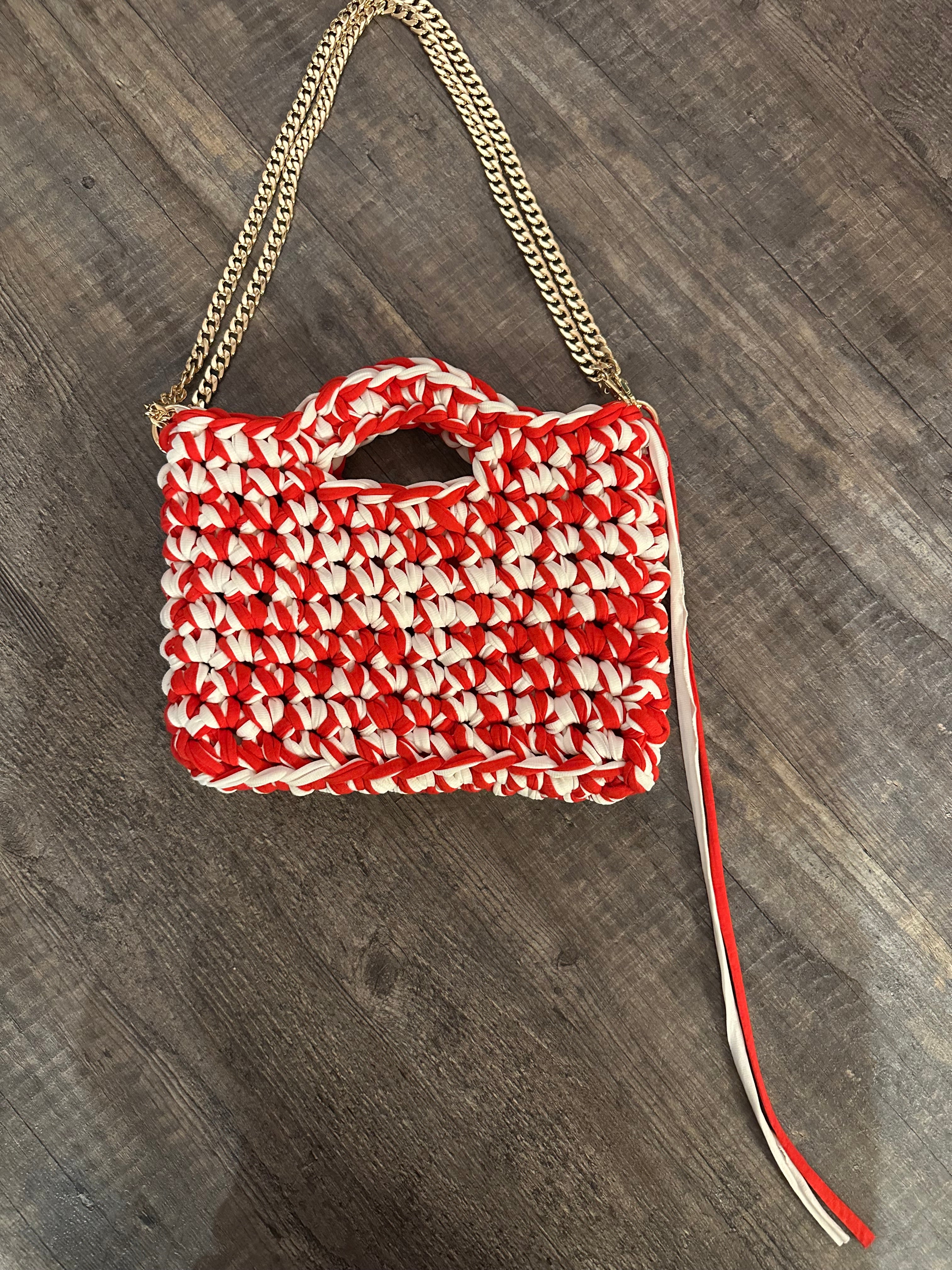 Red and White bag!