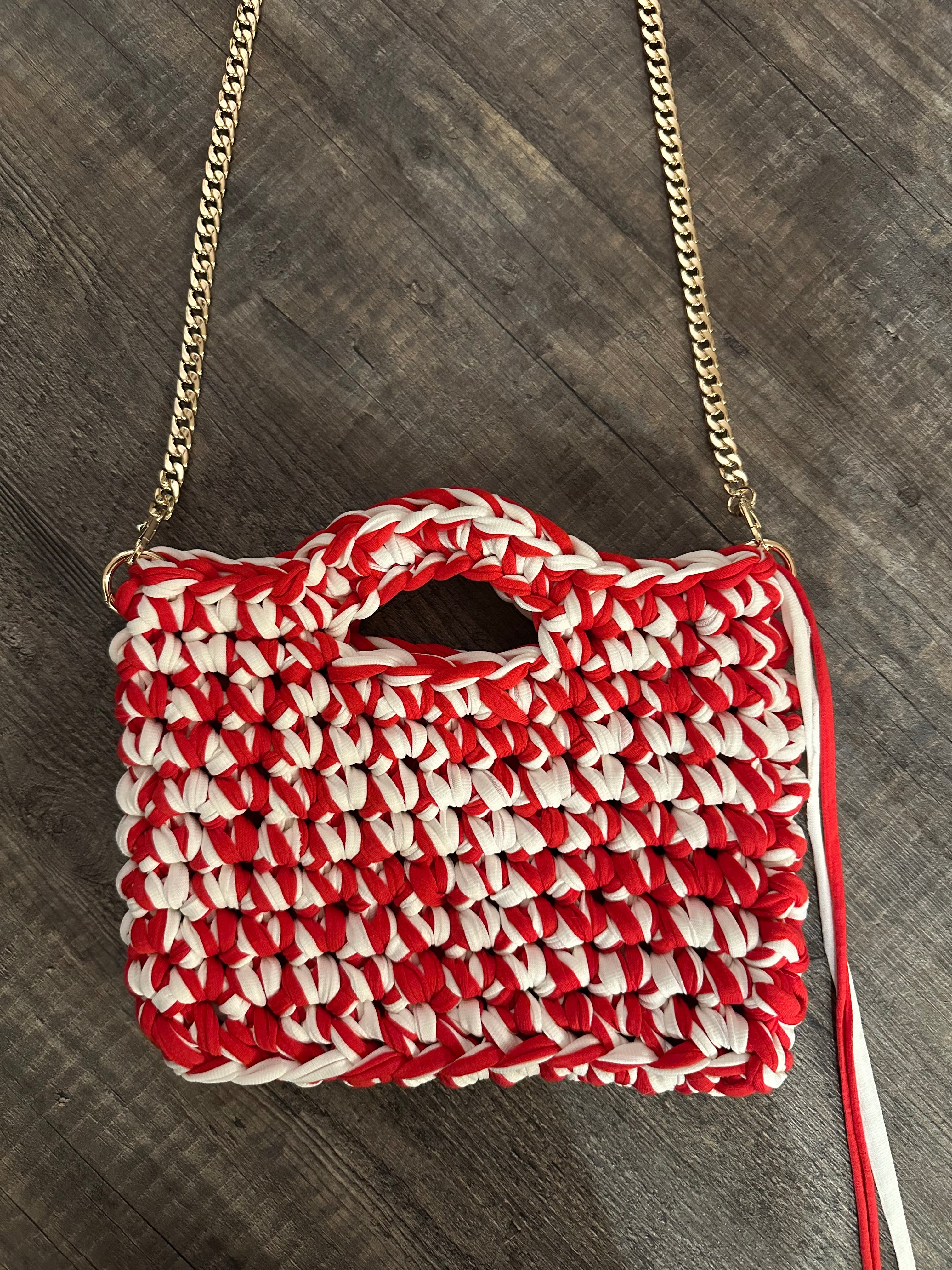 Red and White bag!