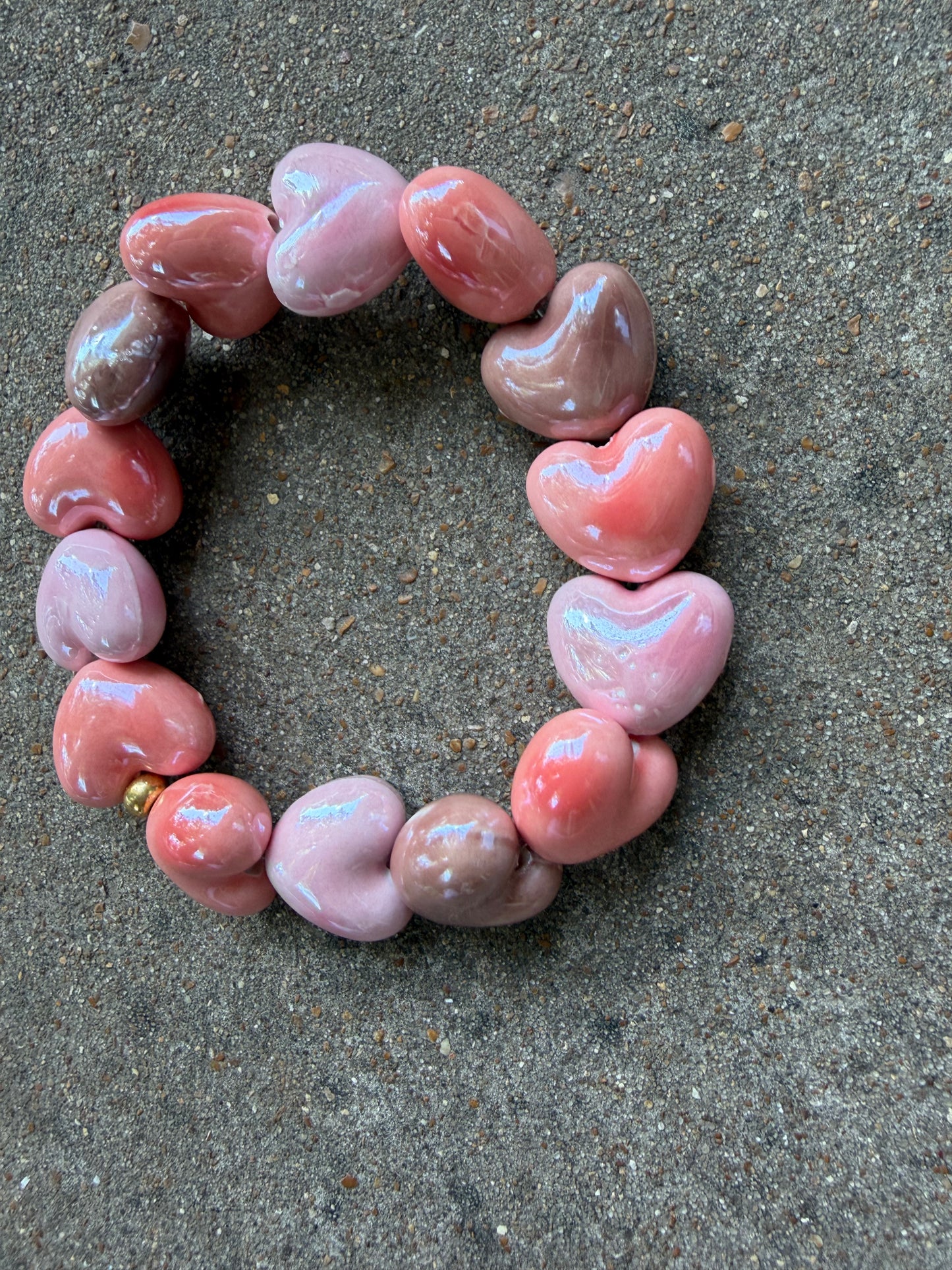 Jumbo Heart Bracelet