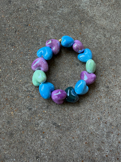 Jumbo Heart Bracelet