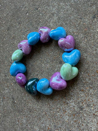 Jumbo Heart Bracelet